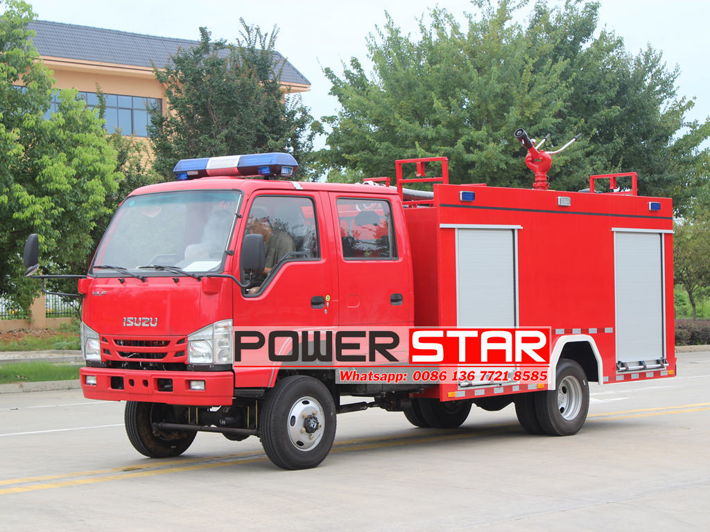 ISUZU mini fire tender for sale