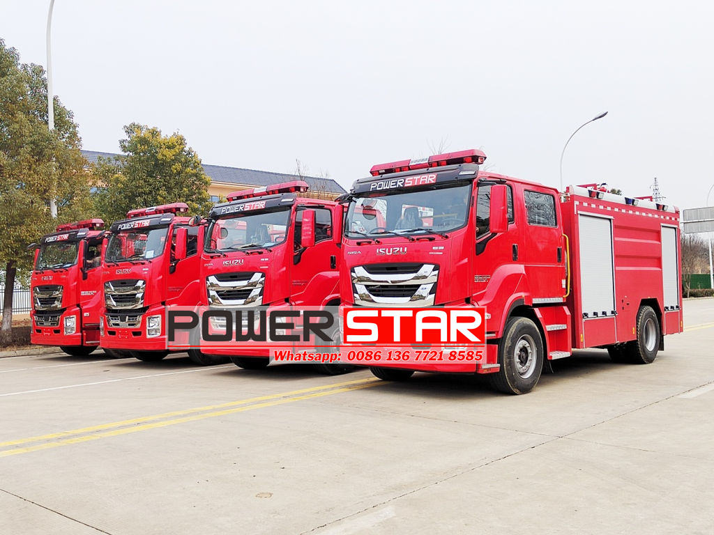 ISUZU firefighting trucks price