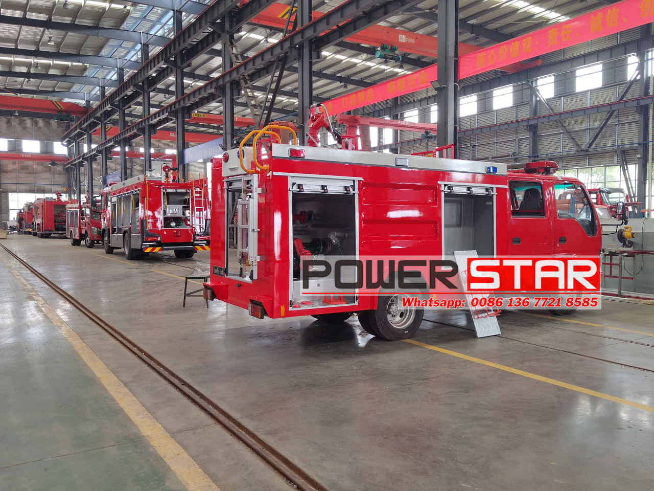 Isuzu N series Rescue Fire truck Maintenance Checklist