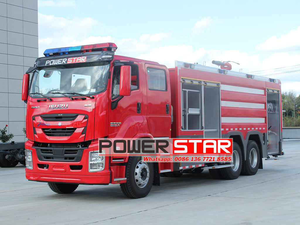Custom ISUZU GIGA firefighting trucks for sale