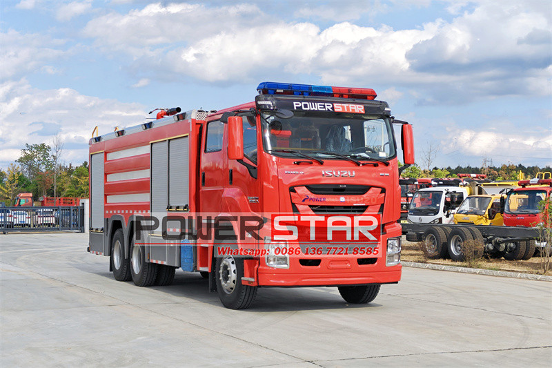 ISUZU GIGA fire water truck