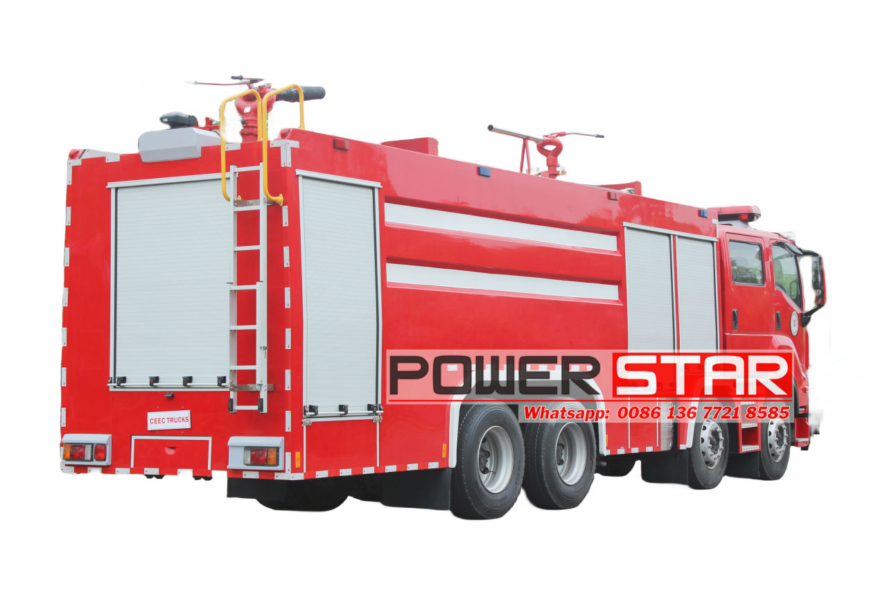 NIGERIA ISUZU GIGA Fire Water Tanker Trucks PROCUREMENT