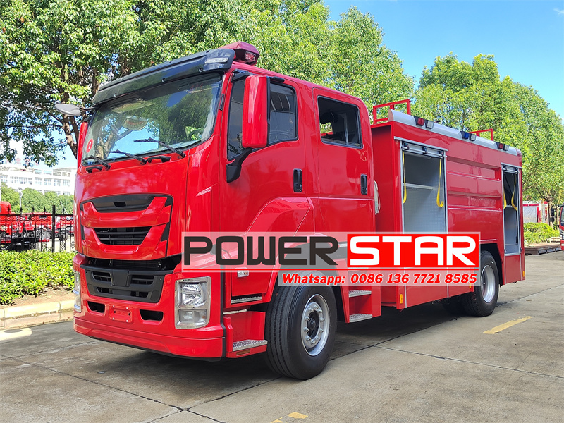 isuzu fire fighting truck