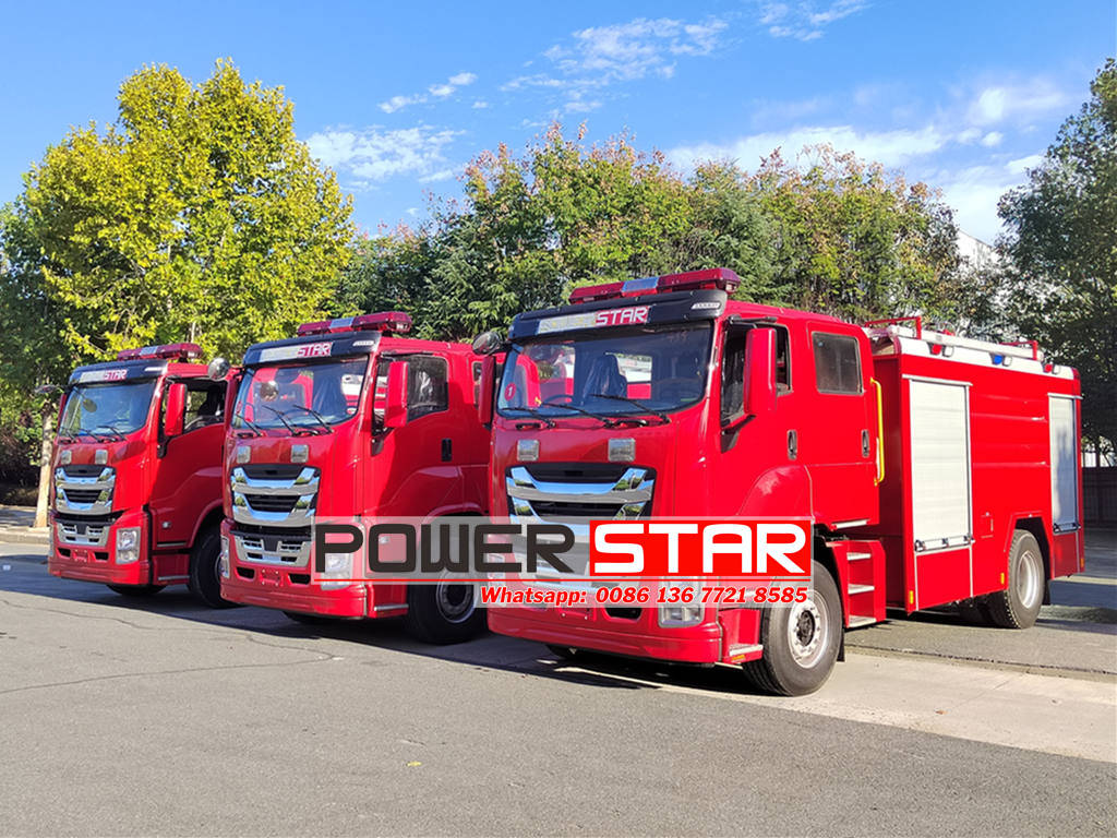 ISUZU GIGA firefighting trucks for sale