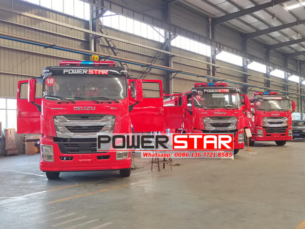 Isuzu resuce fire truck