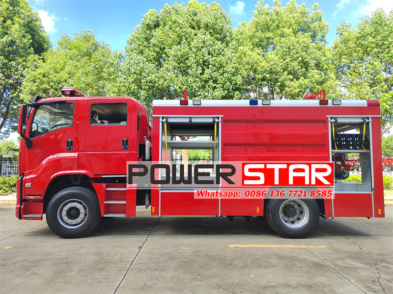 isuzu fire fighting truck