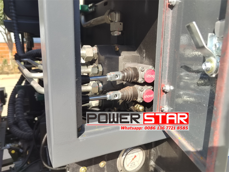 Drive side manually joystick