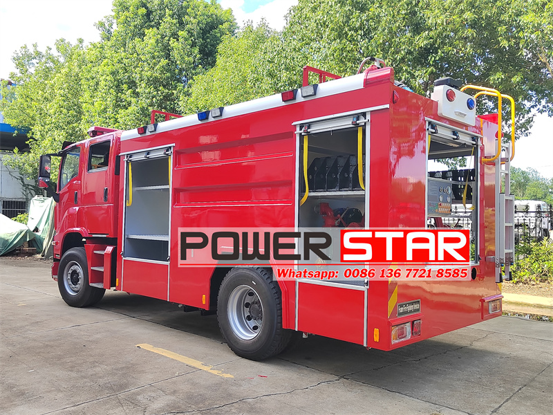 isuzu fire fighting truck