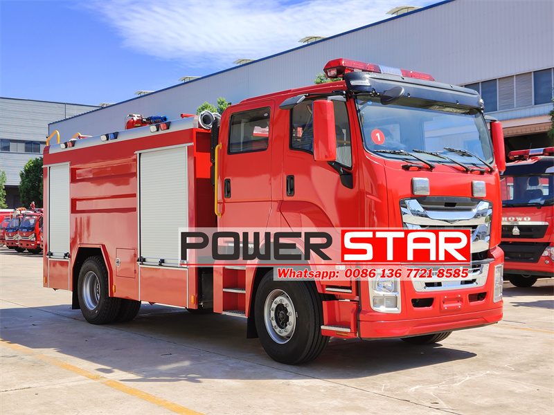 isuzu fire fighting truck