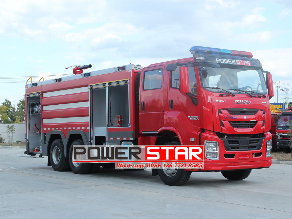 ISUZU GIGA fire truck supplier