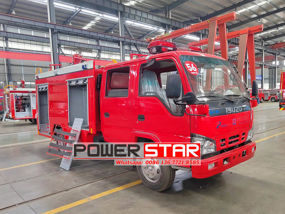 Isuzu fire truck