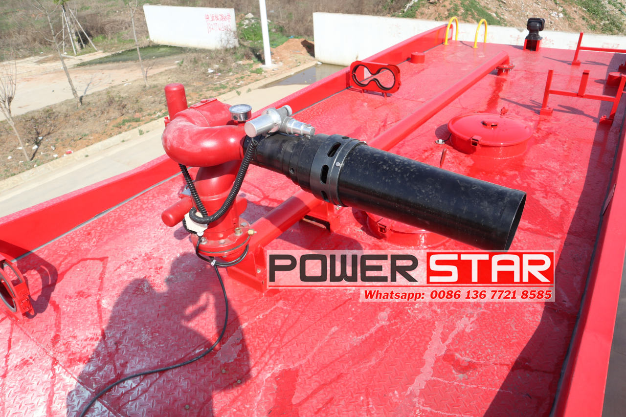 How to test dry powder system of Isuzu dry poweder fire trucks?