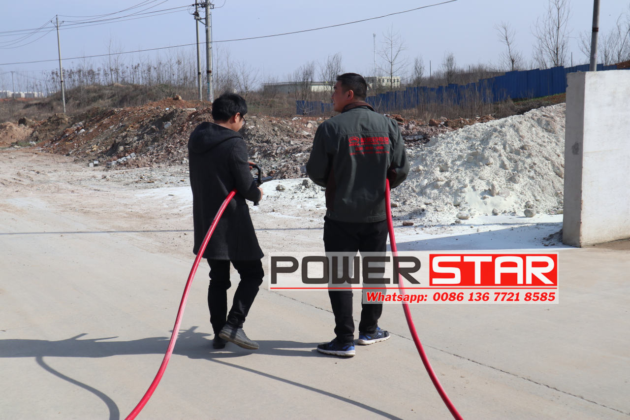 How to test dry powder system of Isuzu dry poweder fire trucks?
