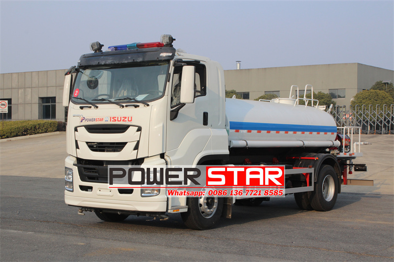 Isuzu FTR GIGA 10cbm water bowser truck