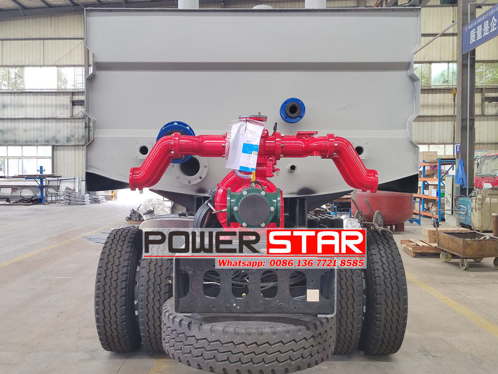 ISUZU fire engine with CB10/80 fire pump