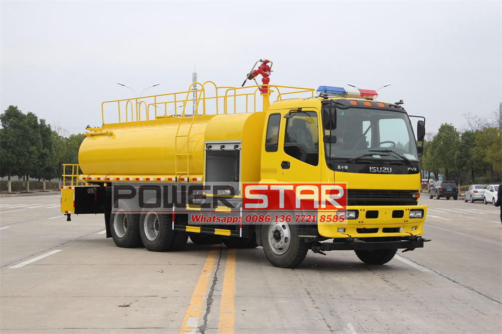 isuzu FVZ water fire truck