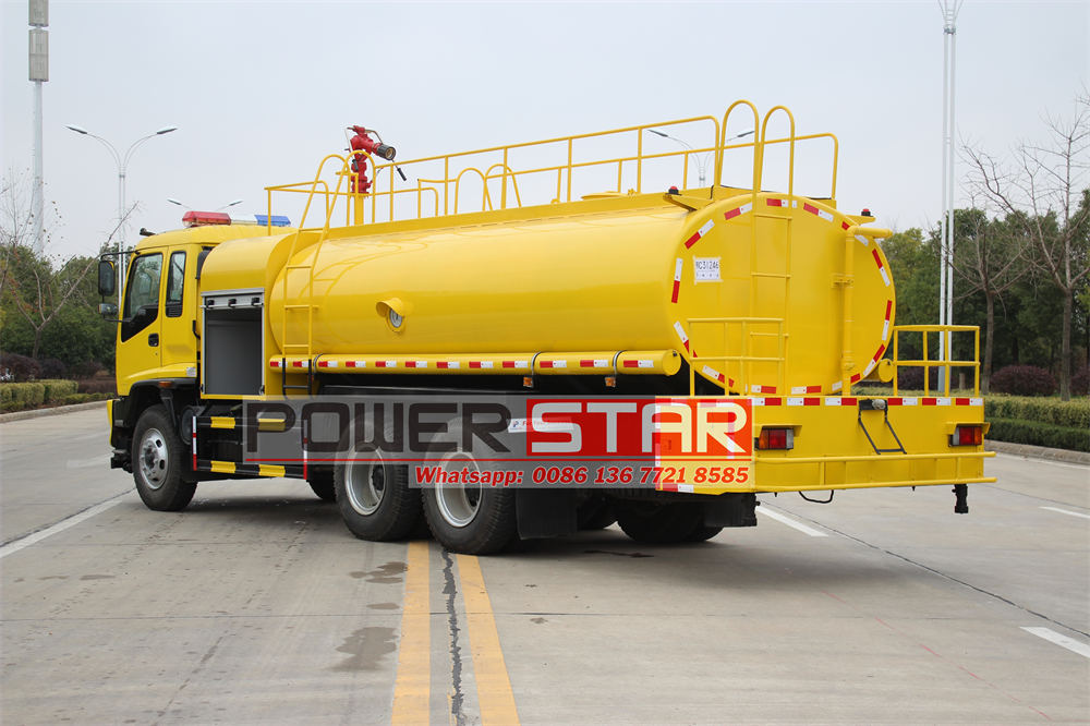 isuzu FVZ water fire truck