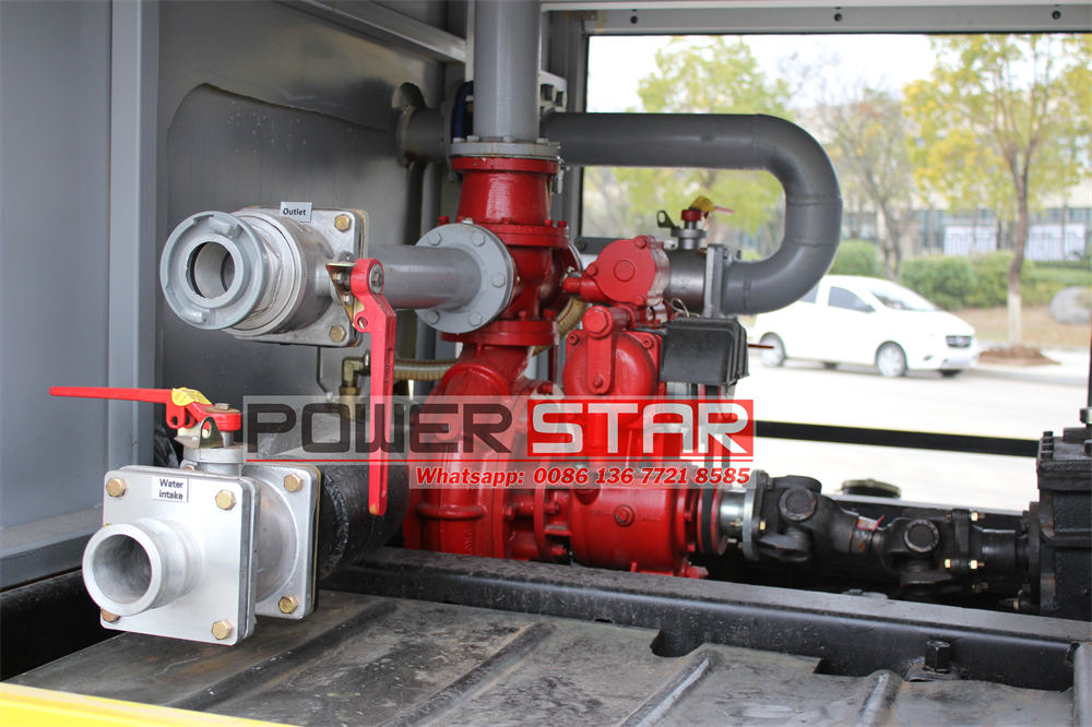 isuzu FVZ water fire truck