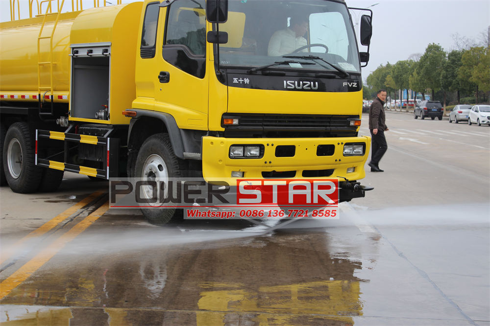 isuzu FVZ water fire truck