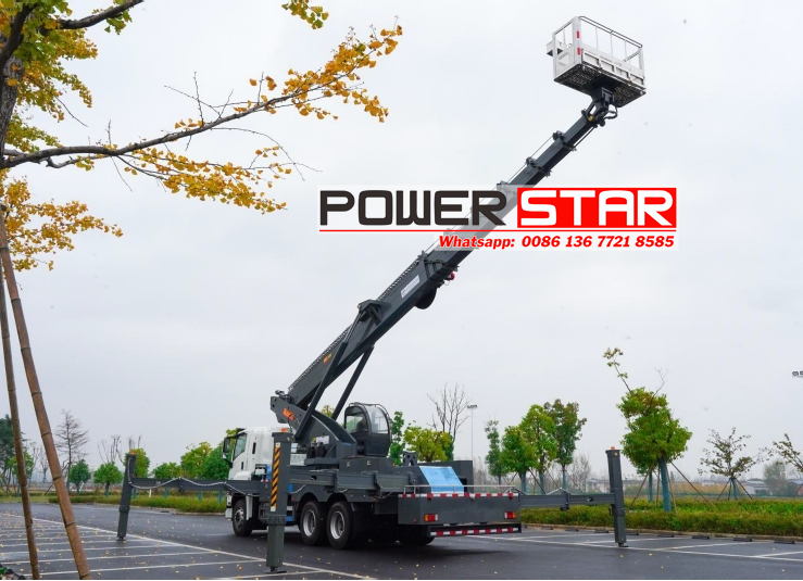 Isuzu FVZ GIGA 56m aerial working truck