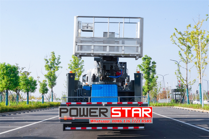 Isuzu 56 meter manlift hydraulic platform truck