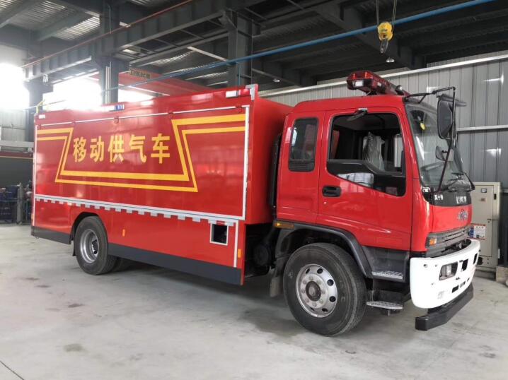 Isuzu air supply fire truck factory pictures