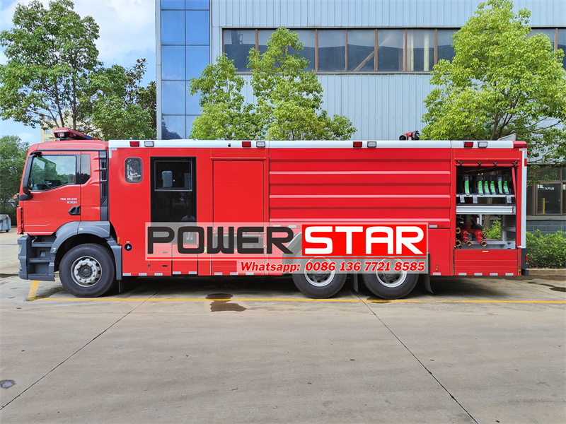 MAN fire fighting truck