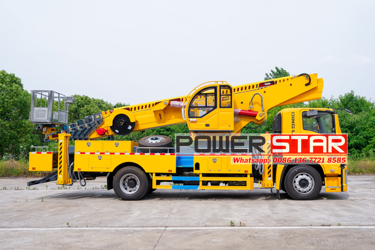 45M Isuzu Giga truck mounted aerial working platform user operation manual