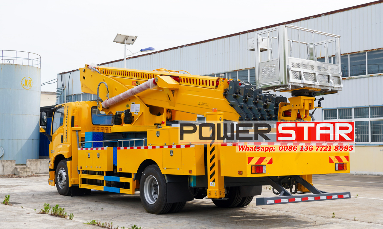45M Isuzu Giga truck mounted aerial working platform user operation manual