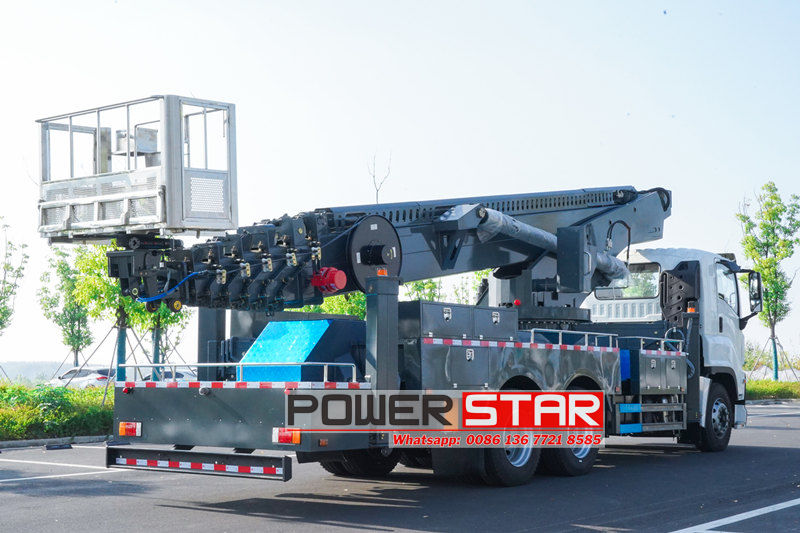 Isuzu mobile 56 meter safe aerial platform truck
