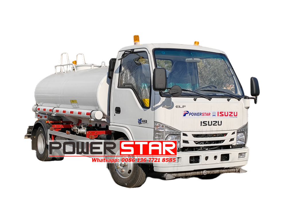 5,000L Isuzu Sprinkler Truck Factory