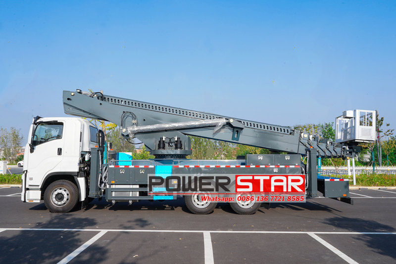 Isuzu aerial work platform truck