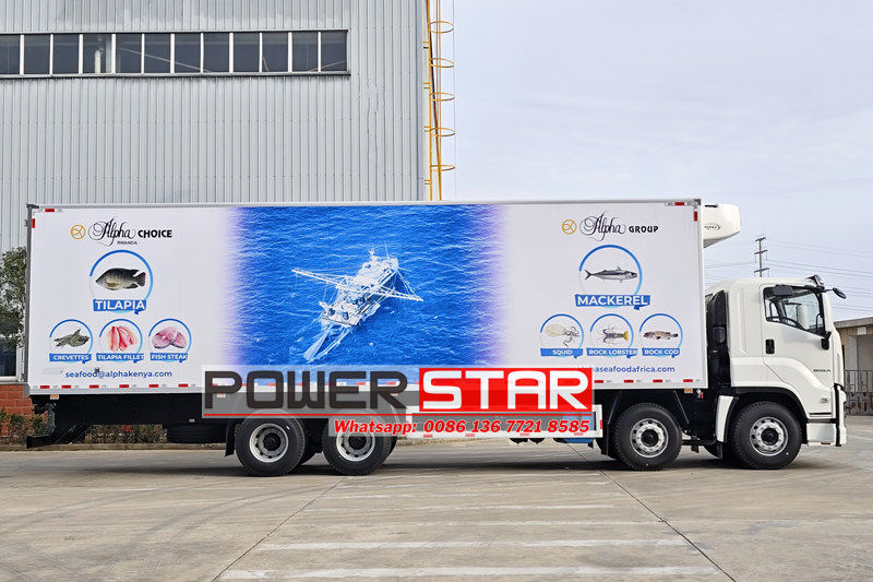 Isuzu refrigerated truck 