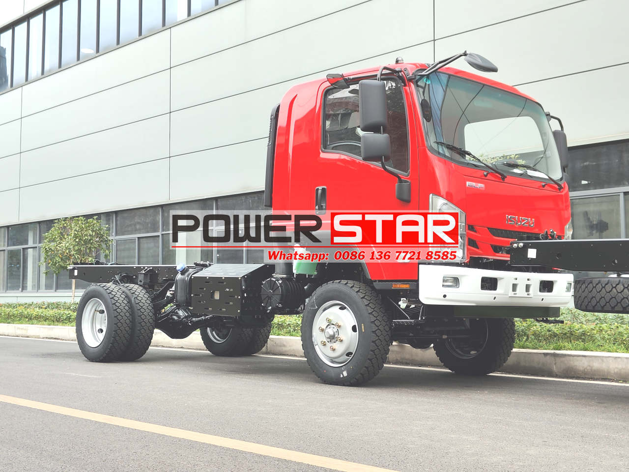 The advantages of Isuzu NPR Cab Chassis Offroad 4x4 Trucks