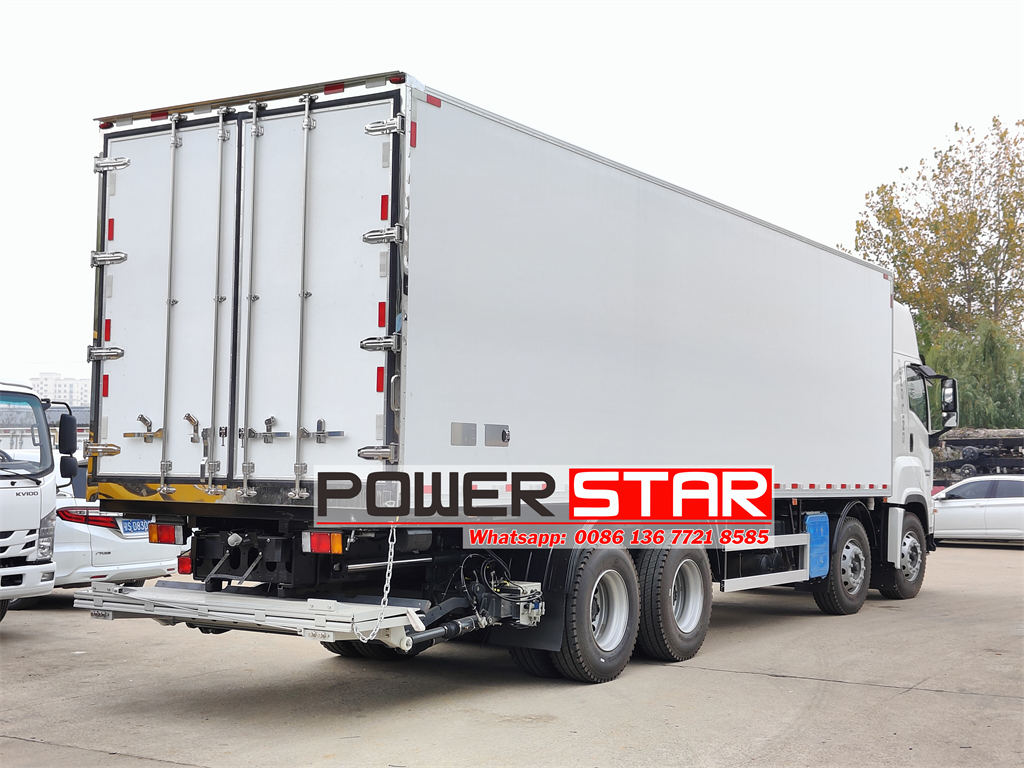 Custom ISUZU GIGA freezer truck for Philippines
