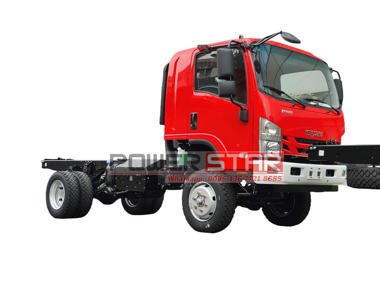 off road tires cab chassis truck Isuzu NPR