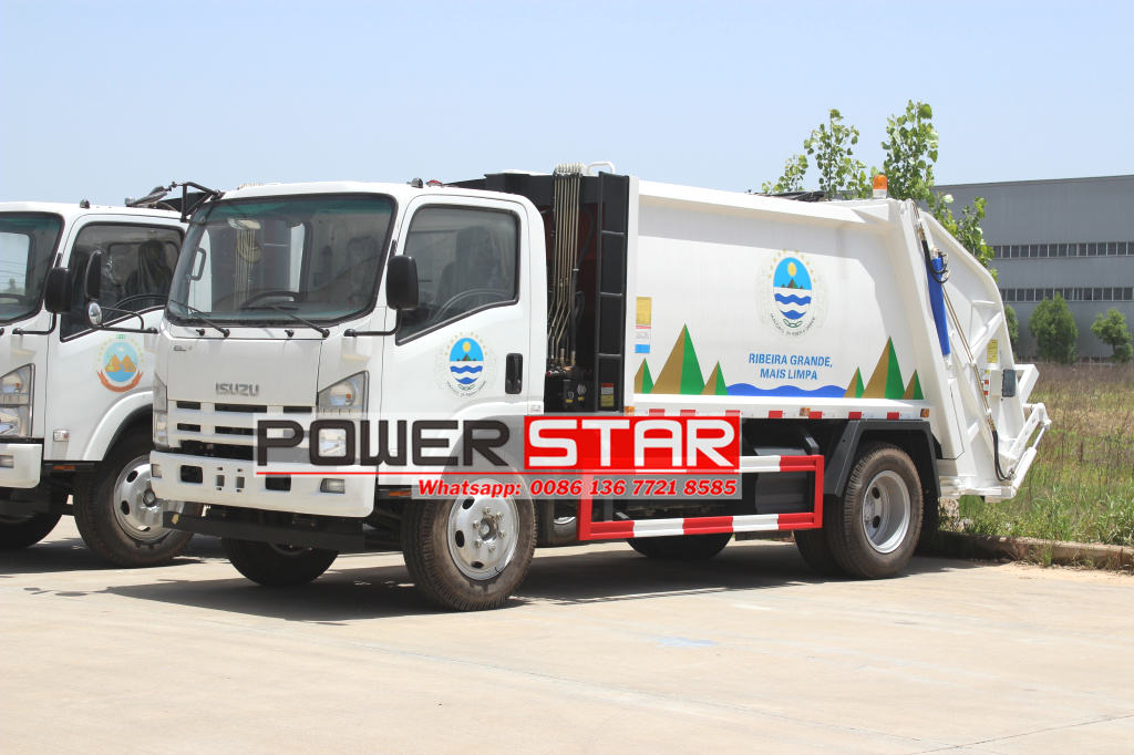 The most popular painting works for Isuzu refuse compactor?v