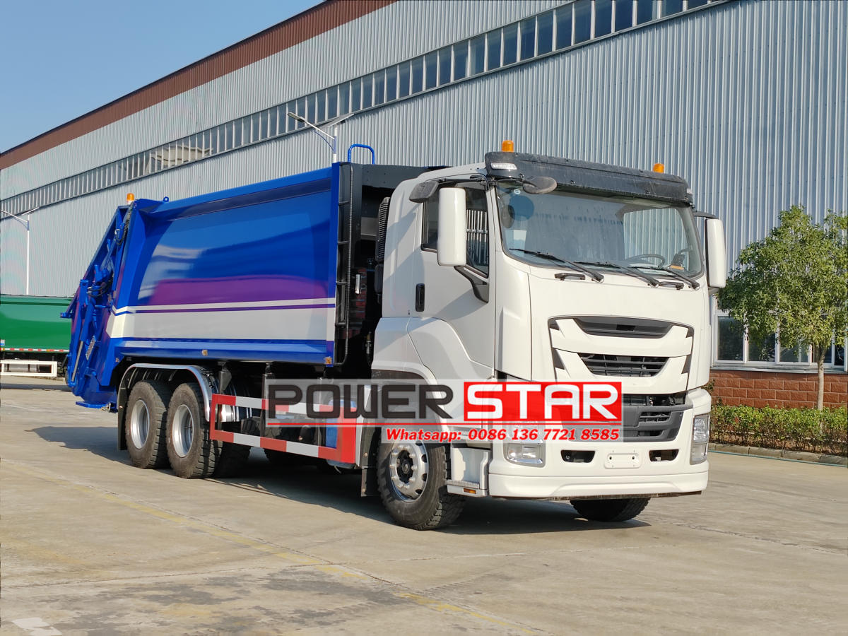 New 2025 6x4 Compress Garbage Truck Isuzu Giga