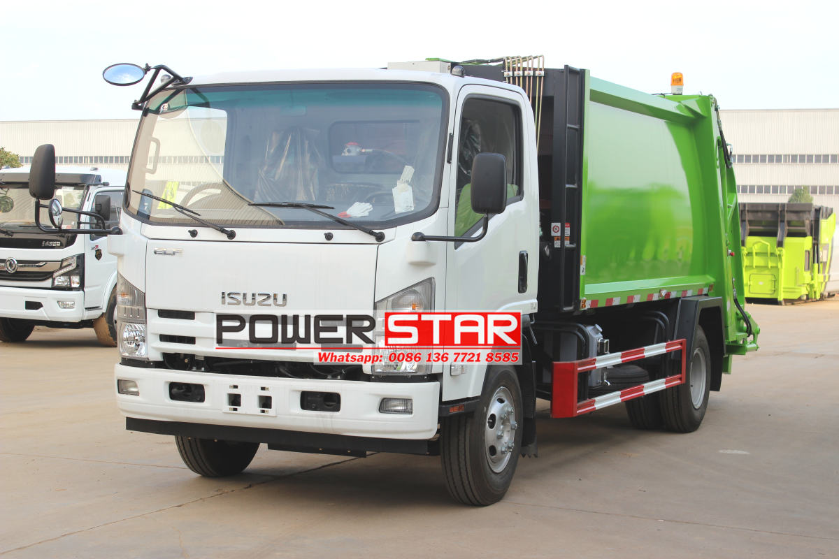 The most popular painting works for Isuzu refuse compactor?