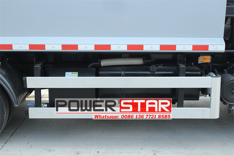 Aluminum alloy safety fence and sewage water tanker