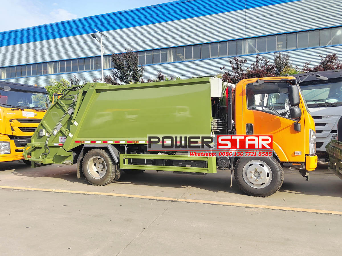ISUZU GIGA chassis 6HK1 Garbage Compactor 16 CBM