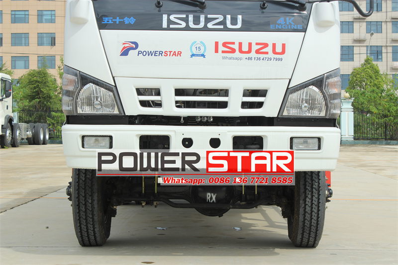 Isuzu refuse compactor truck 4x4 offroad model