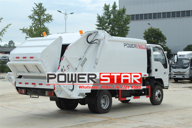 Isuzu refuse compactor truck for sale