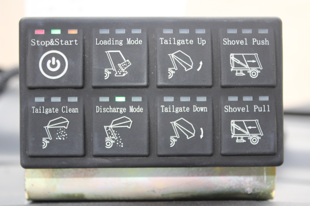 Isuzu refuse compactor truck PLC system how to works?