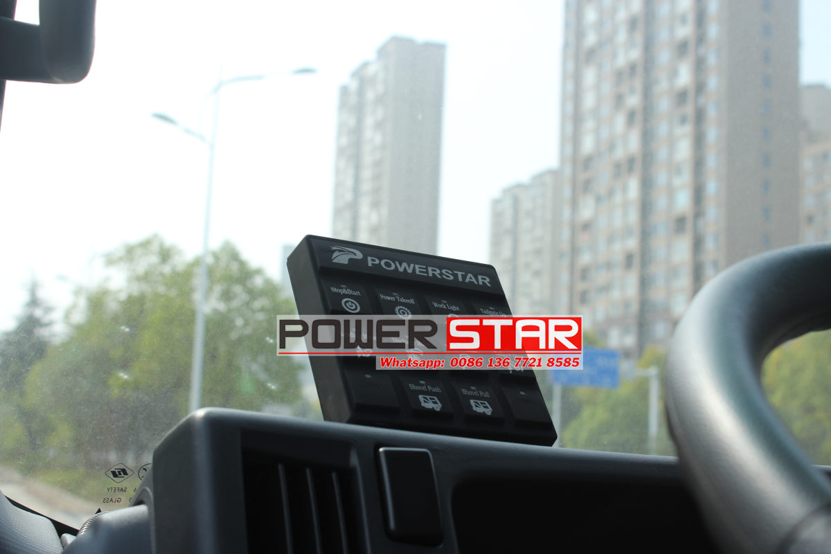 How is the PLC works of a refuse compactor truck Isuzu？