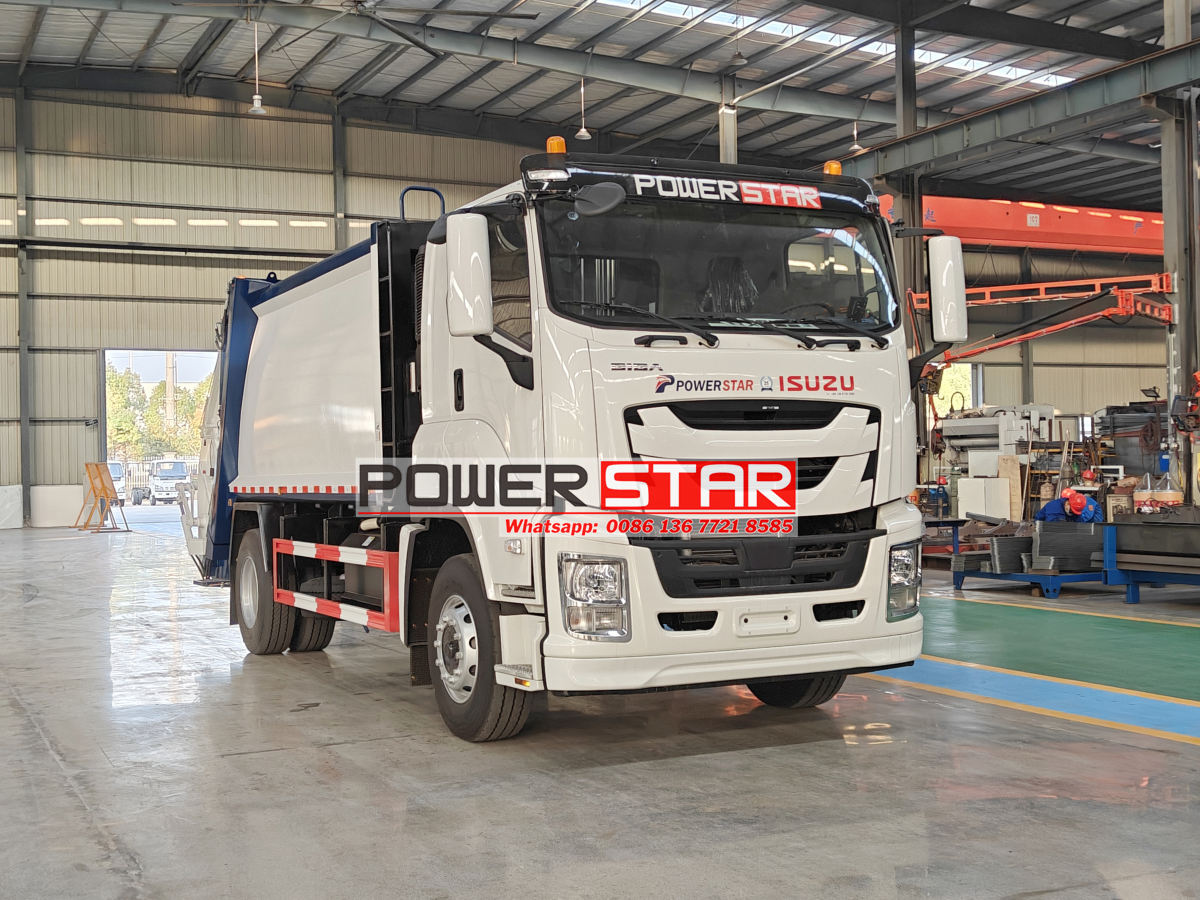 TECHNICAL SPECIFICATIONS FOR ISUZU GIGA REFUSE GARBAGE COMPACTOR