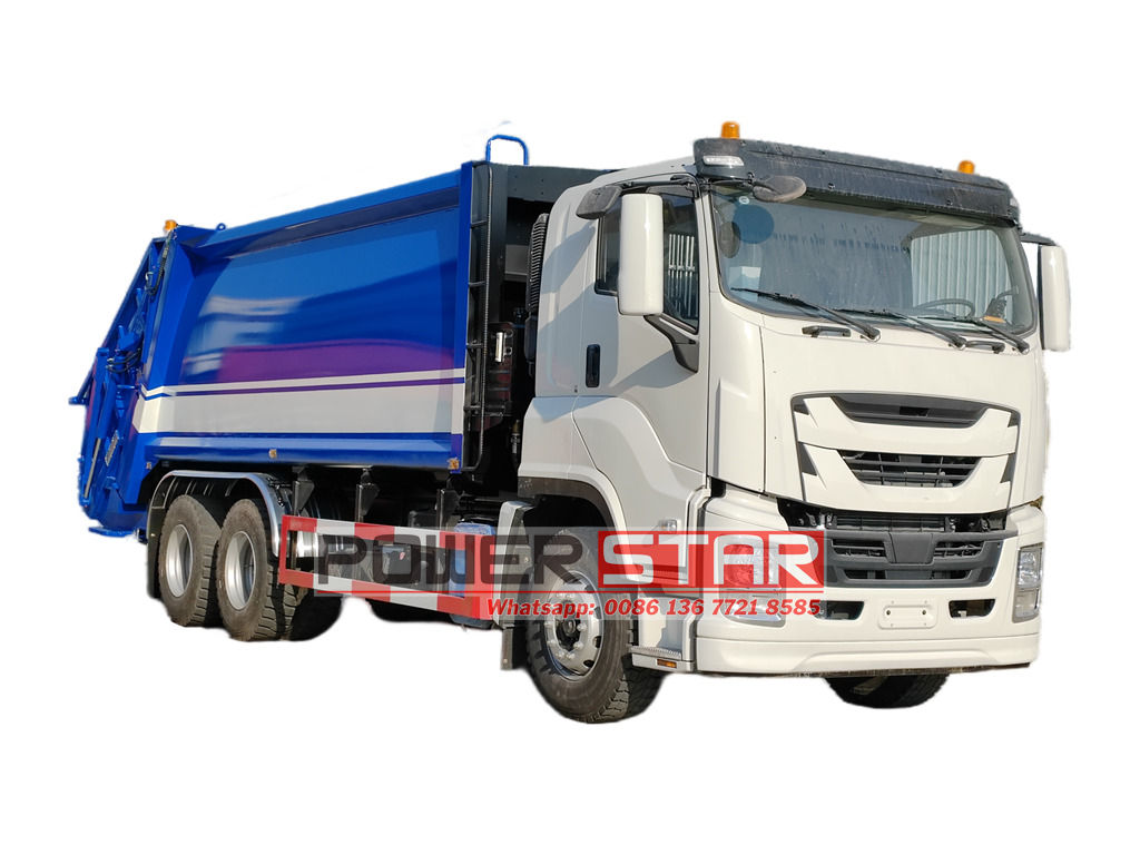 ISUZU GIGA 10 wheeler trash compactor for sale