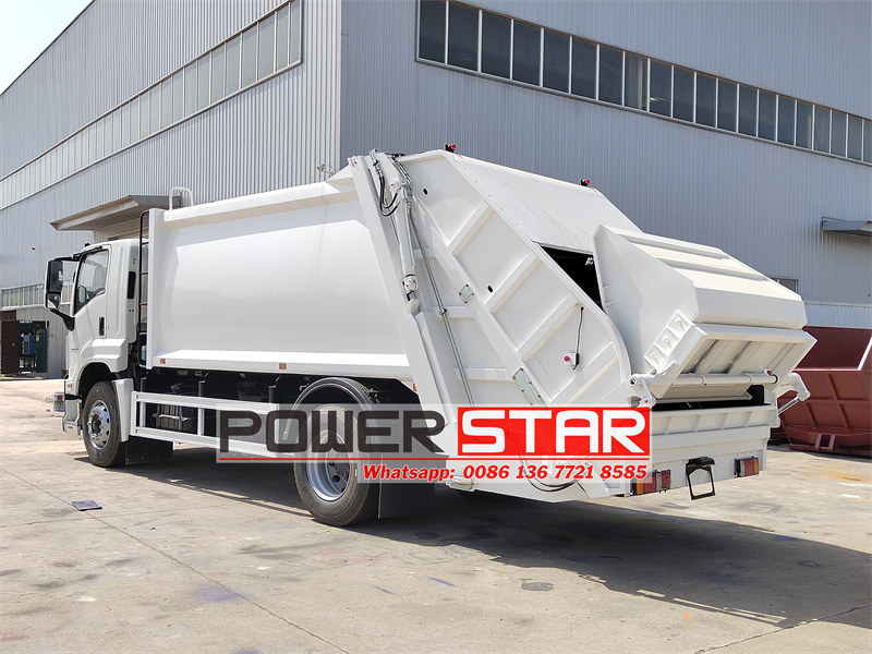 ISUZU GIGA 4X refuse compactor truck for sale