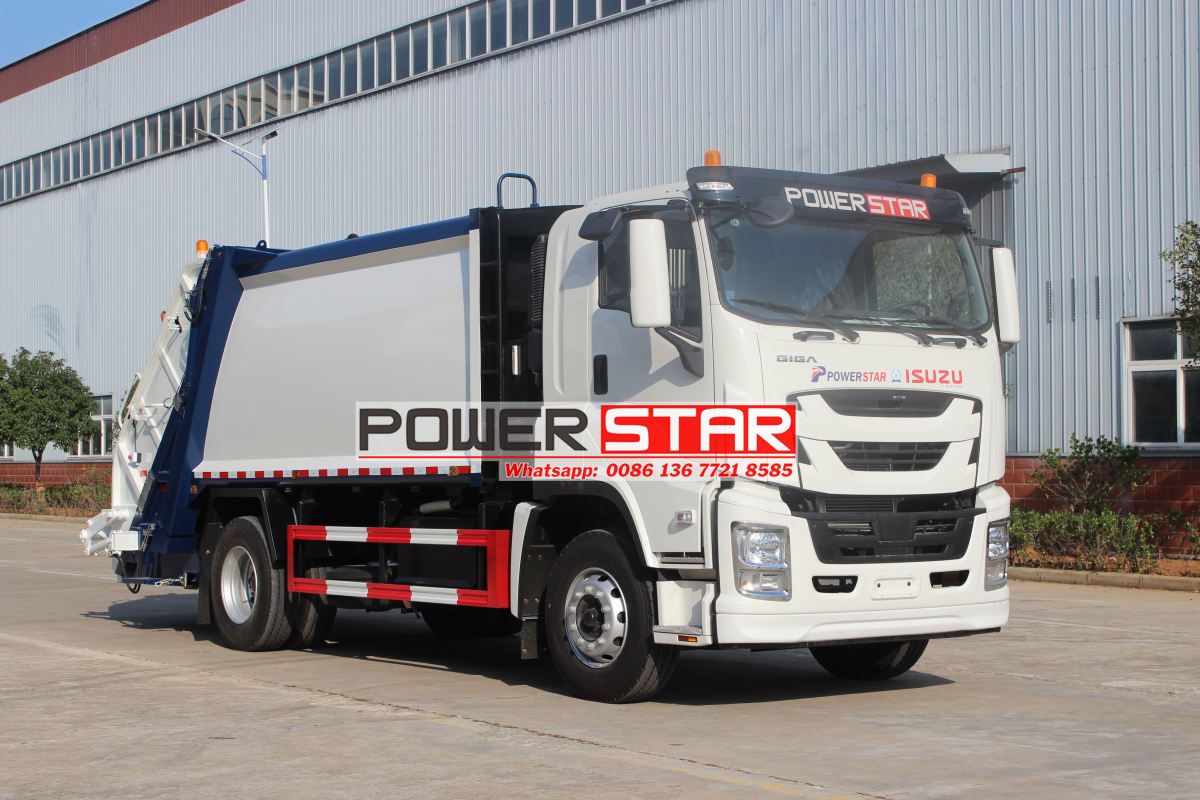 TECHNICAL SPECIFICATIONS FOR ISUZU GIGA REFUSE GARBAGE COMPACTOR