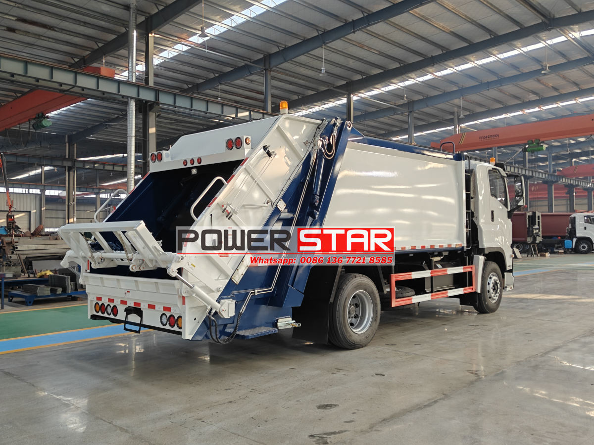 TECHNICAL SPECIFICATIONS FOR ISUZU GIGA REFUSE GARBAGE COMPACTOR